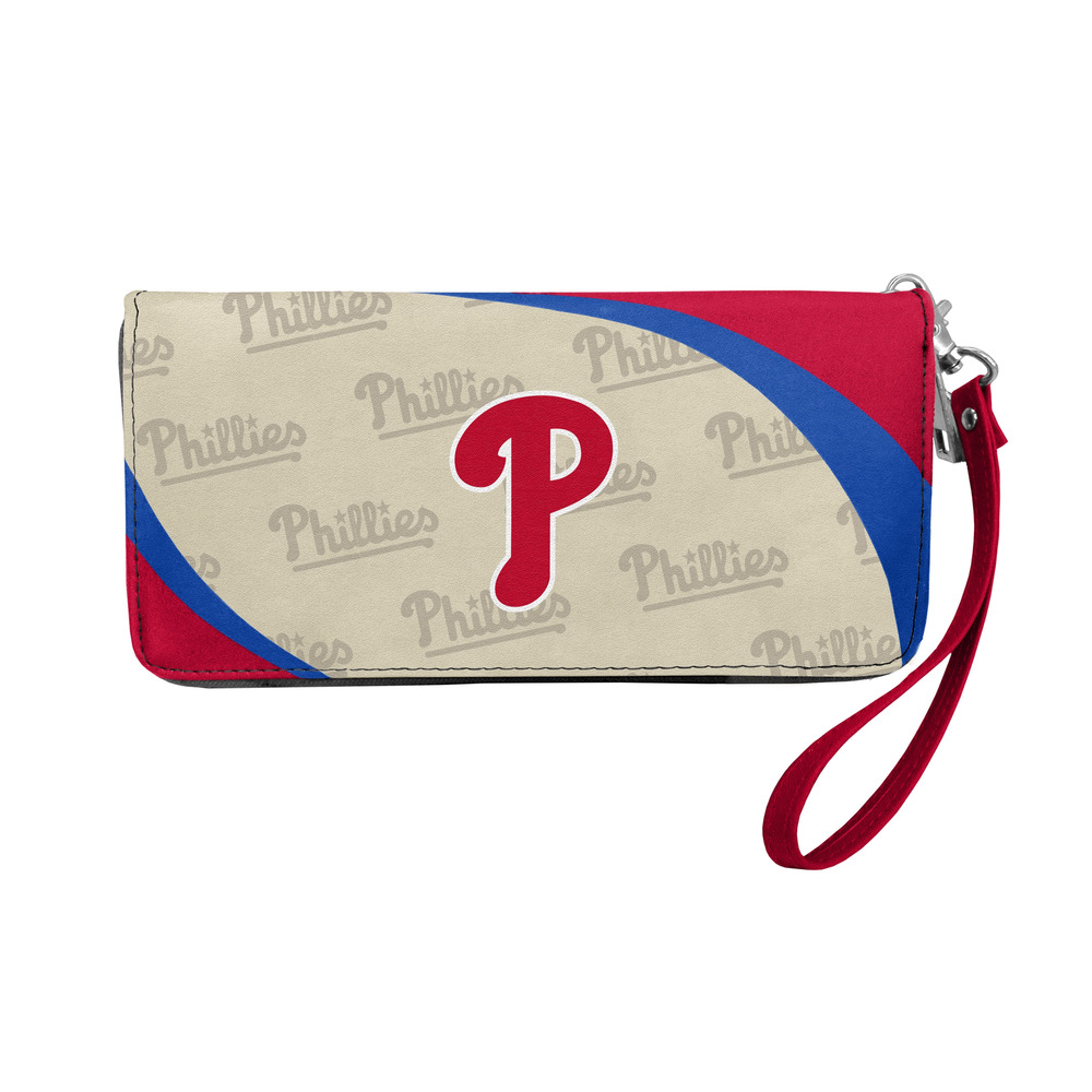 MLB Philadelphia Phillies Organizer Wallet Zip Women World Series New LAST ONE!
